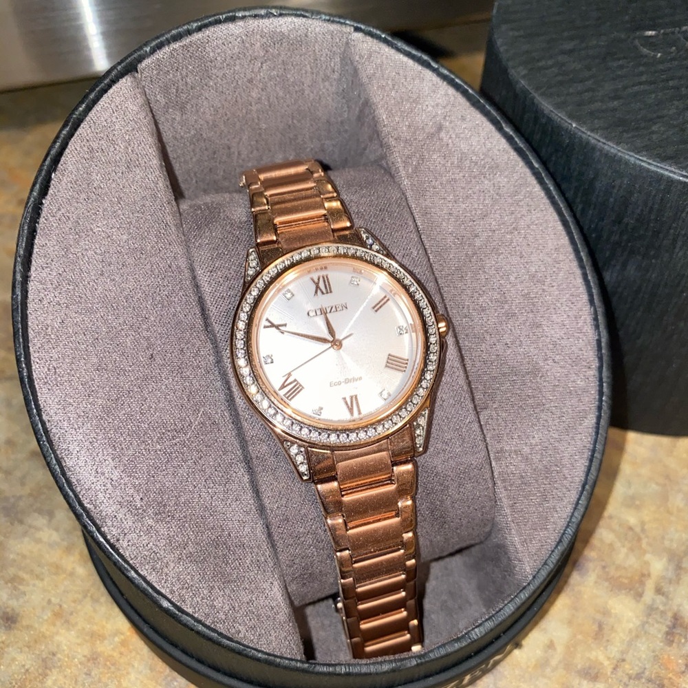 Rose Gold Citizen Watch